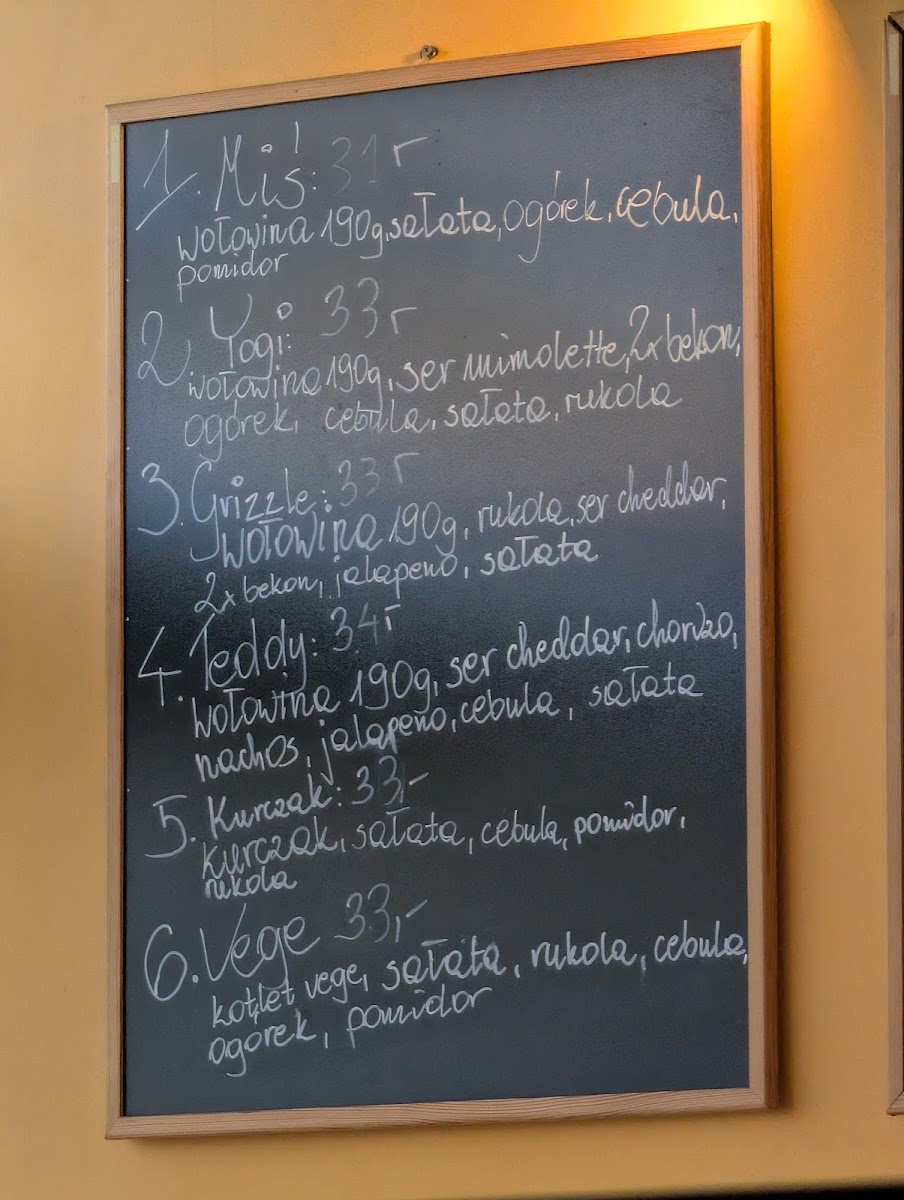 Menu Teddy Burger Rawa Mazowiecka-1