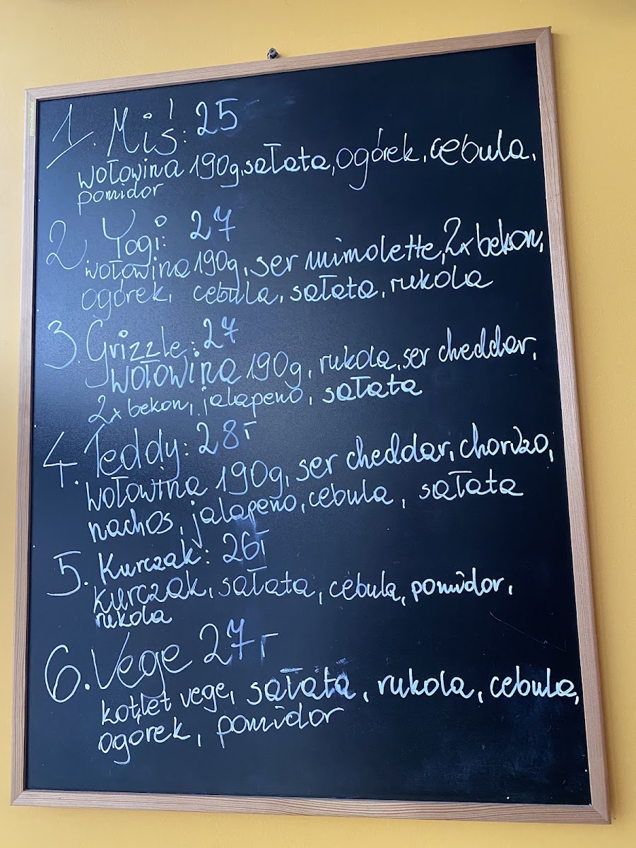 Menu Teddy Burger Rawa Mazowiecka-3